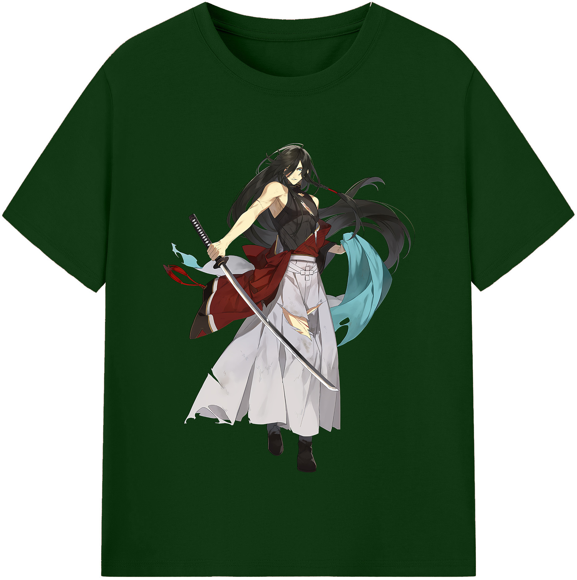 （画像用） 刀剣乱舞 Touken Ranbu 綿100％半袖Tシャツ（フロントプリント）